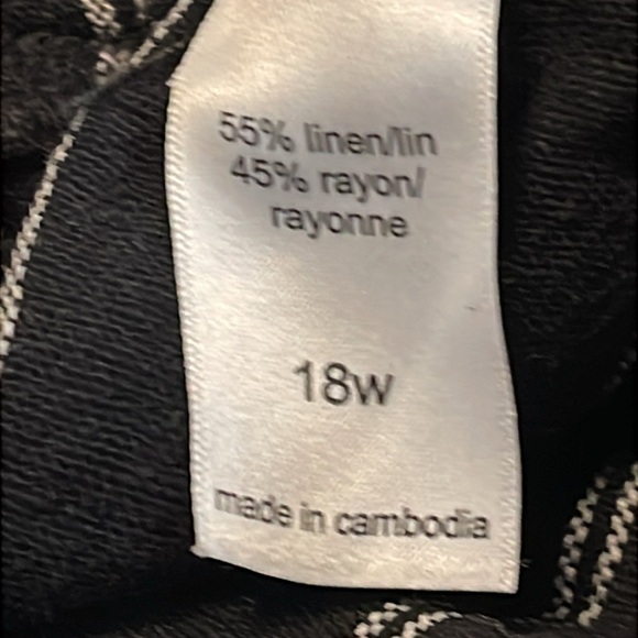 🎄MAURICES LINEN BLEND BELTED PANTS - Picture 6 of 6